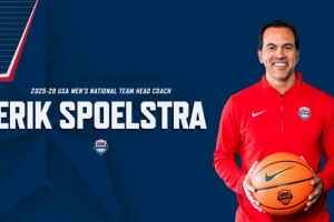 斯波上任美國男籃主帥后 首要目標是阻止美國男籃在世界杯的頹勢