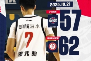 洲俱杯國際職業籃球冠軍賽：邵煒昀17分 廣州不敵摩洛哥AS薩萊