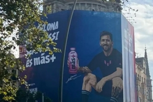 梅西“重返”巴塞羅那，他將為個人品牌的功能飲料開設快閃店