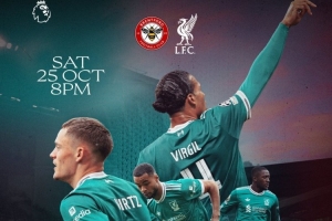 利物浦客戰小蜜蜂海報：維爾茨、加克波、范戴克、科納特出鏡