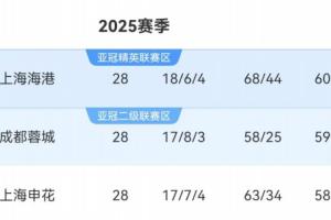徹底白熱化！中超還剩2輪，正數(shù)3名、倒數(shù)3名之間均1分之差