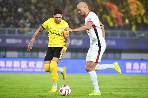 里切利本場有21次解圍，刷新青島西海岸球員單場中超紀錄