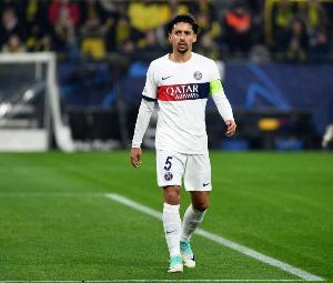 隊報：馬爾基尼奧斯對巴黎后防很重要 球員希望為巴西贏世界杯