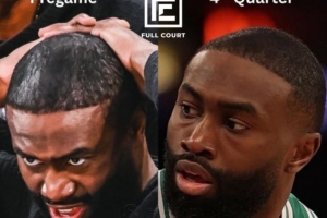 巴克利“建議”杰倫-布朗：當(dāng)我開始禿頭時 我立馬就決定剃光！