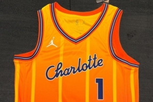 橙色漸變+豎條紋！黃蜂新賽季城市版球衣亮相！