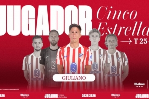 ??給老爹爭臉了！朱利亞諾-西蒙尼當選馬競10月最佳球員