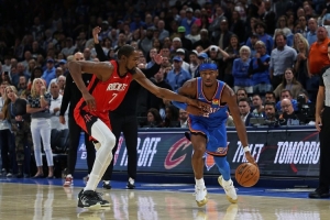 KG：掘金和森林狼能對得上雷霆 火箭若有控衛也能贏雷霆