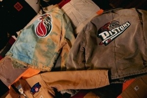 你知道底特律夾克嗎？活塞聯(lián)合服飾品牌推出多款專屬底特律夾克
