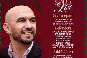 摩洛哥新一期名單：布努、阿姆拉巴特、迪亞斯在列，阿什拉夫傷缺