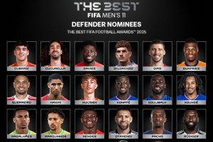 FIFA最佳陣容后衛候選：范戴克、薩利巴、阿什拉夫在列