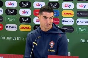 領到國家隊首紅！C羅賽前：希望別噓我太多 我發誓會努力做乖孩子