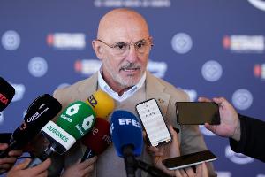 德拉富恩特：我認為這場比賽本應獲勝，但對于結果我還是很高興