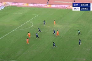 這下真進了！澤卡接直塞左腳推射破門，克雷桑助攻，泰山1-0三鎮(zhèn)