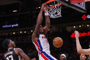 場均19.5分11.8板！明天活塞迎戰老鷹 杜倫大概率出戰比賽