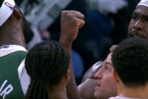 波蒂斯和斯圖爾特籃下起沖突！后者還舉拳了！斯圖爾特被驅逐